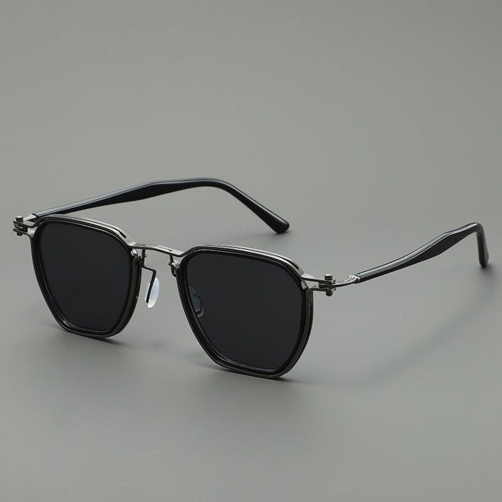 Men's Polarized Geometric Sunglasses Kalsten