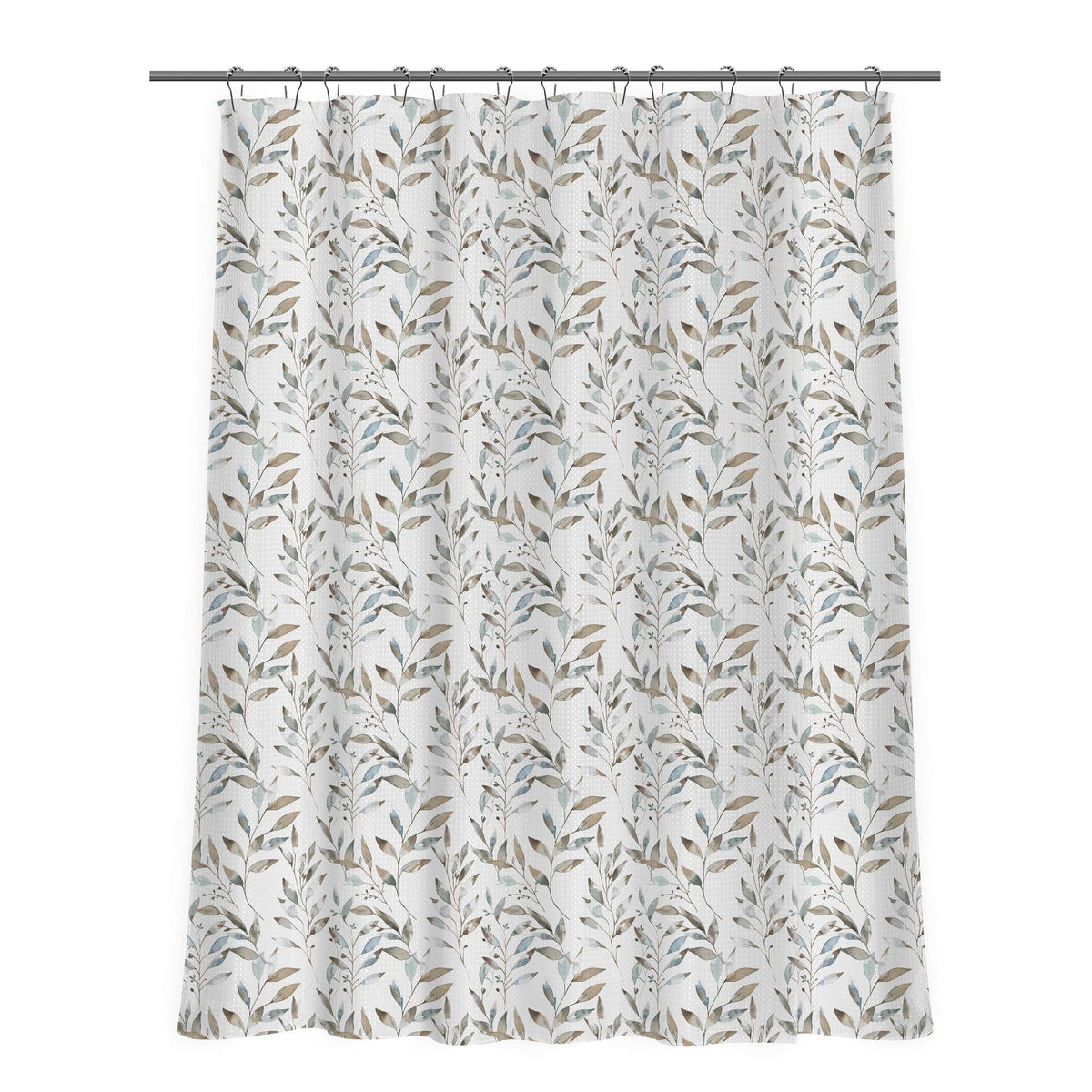 Floral Patterned Shower Curtain