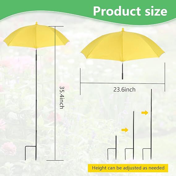 Women's sun protection umbrella with flexible tripod Kalsten