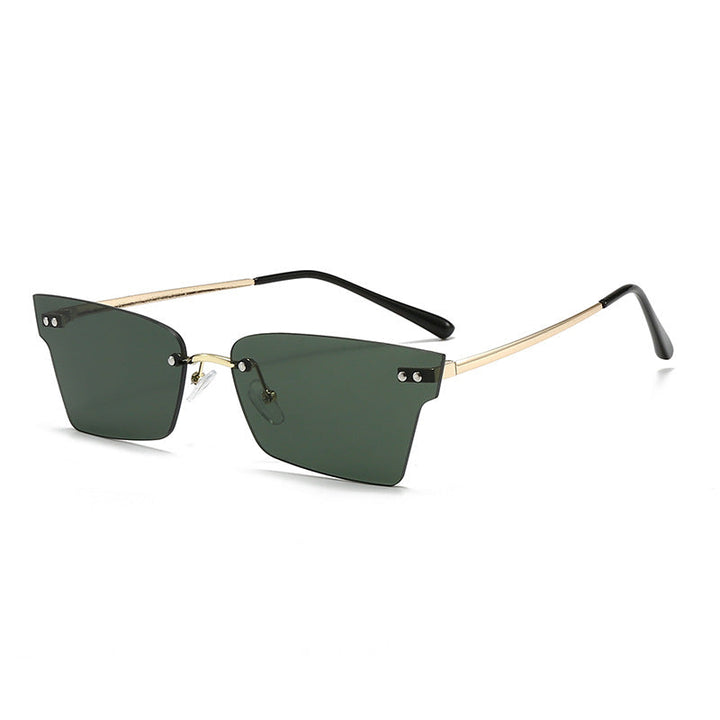Ladies trendy geometric sunglasses with ultra-light frame Kalsten