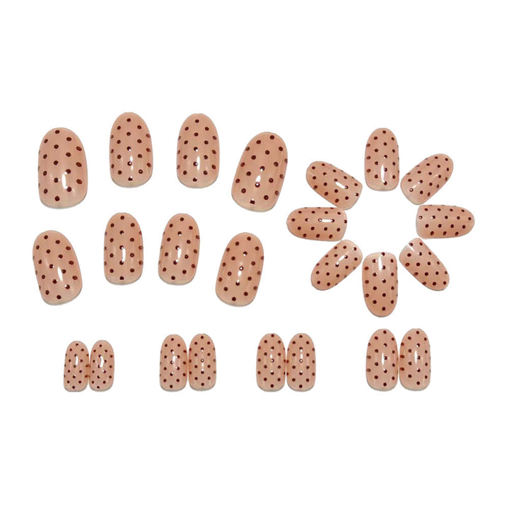 Nail Art Set with Stylish Polka Dot Design Kalsten