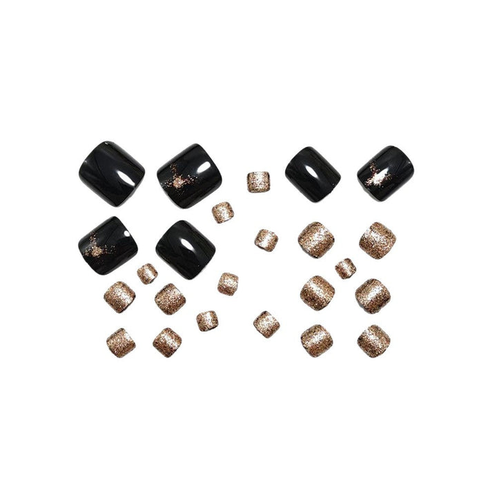 Artificial Nail Set with Glitter Accents Kalsten