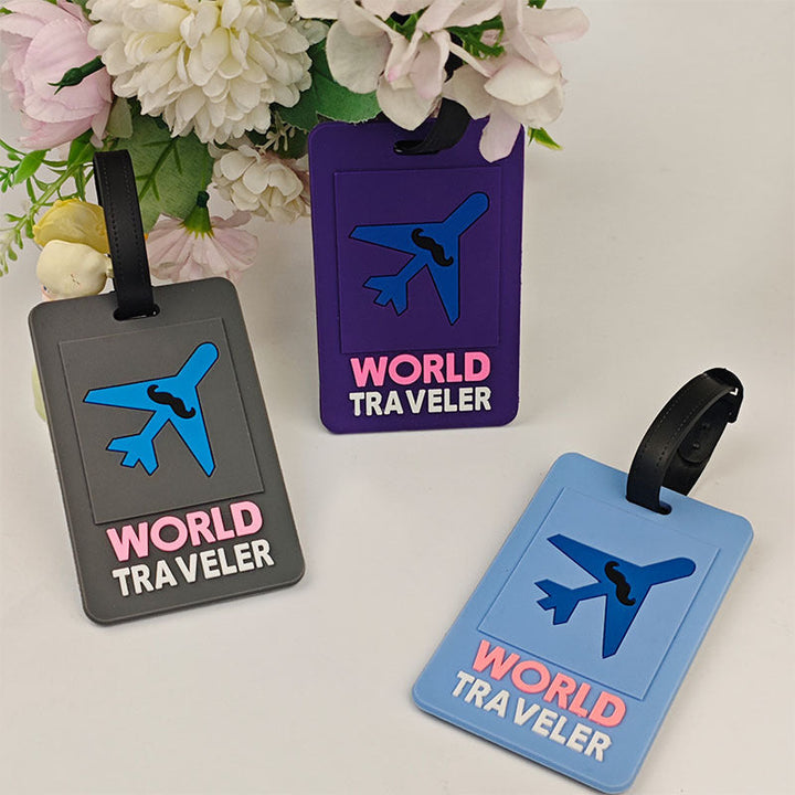 Unisex creative luggage tag in airplane design Kalsten