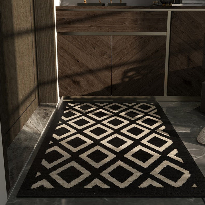 Geometric Print Indoor Rug