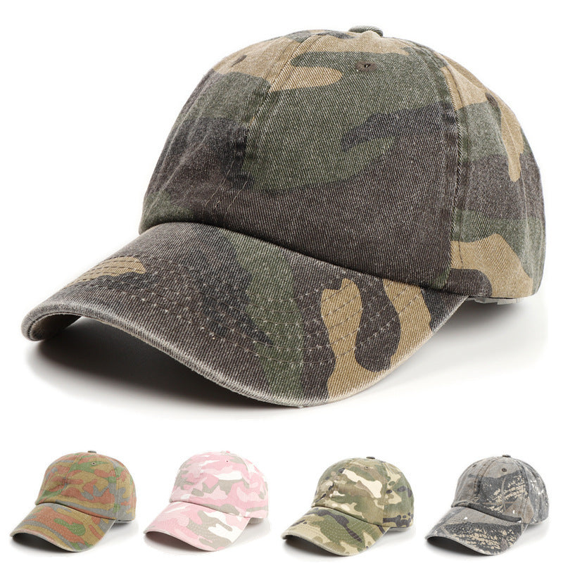 Unisex Camo Print Adjustable Baseball Cap Kalsten