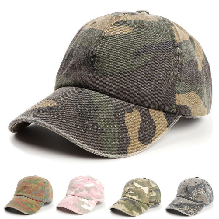 Unisex Camo Print Adjustable Baseball Cap Kalsten