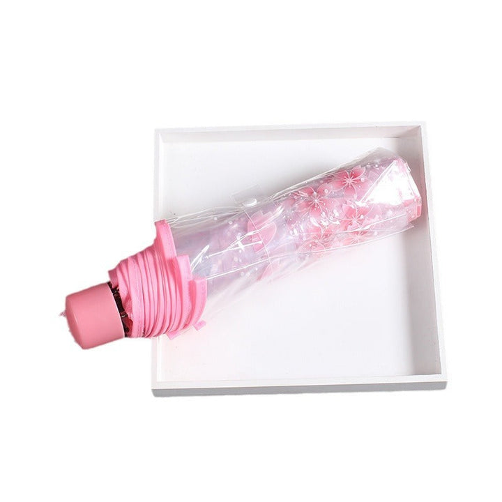 Women's elegant and portable umbrella with floral design Kalsten