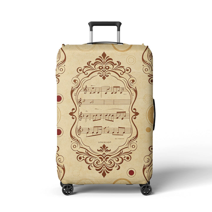 Women's suitcase with unique hand-drawn design Kalsten
