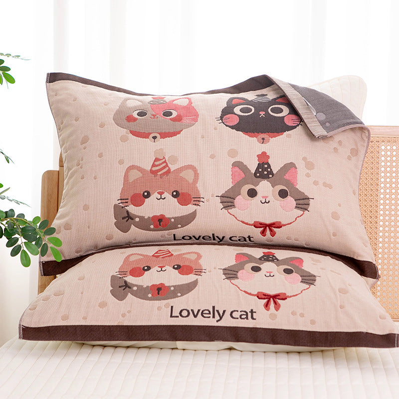 Women Decorative Pillow with Cheerful Design Kalsten