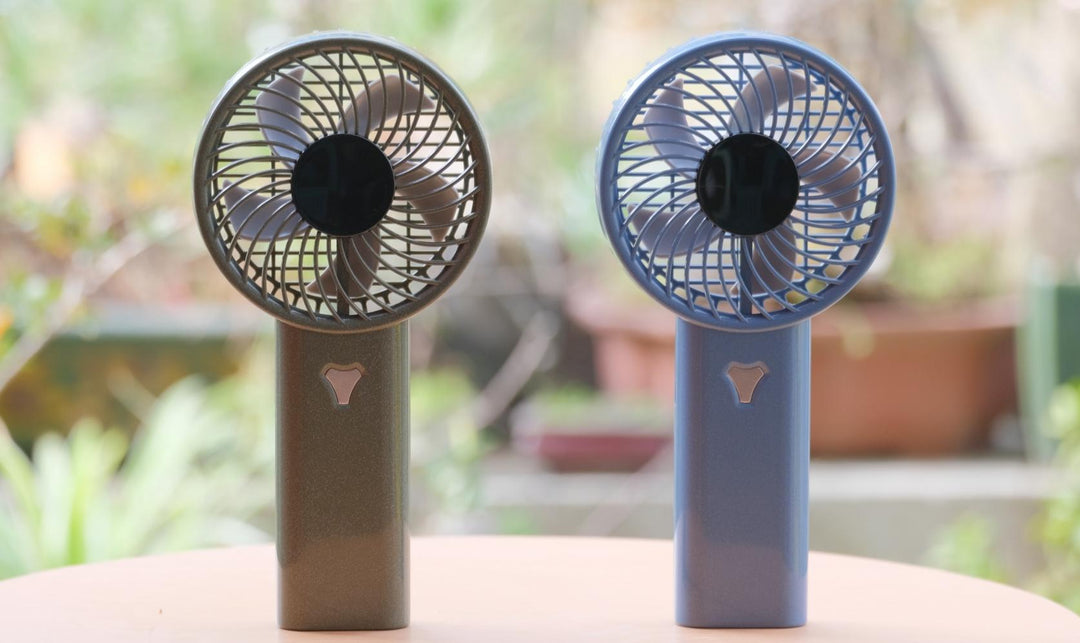 Unisex Portable Handheld Fan with Powerful Battery and Compact Design Kalsten