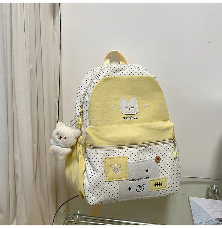 Cute Character-Themed School Backpack