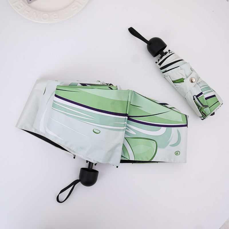 Women's creative folding umbrella with playful design Kalsten