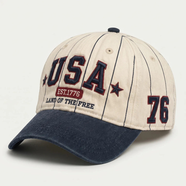 Women's fashionable leisure cap with historical motif Brehn
