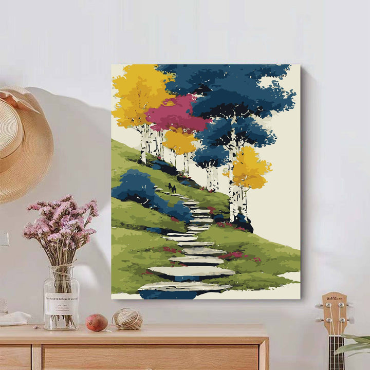 Nature-Inspired Serene Landscape Canvas Art Kalsten