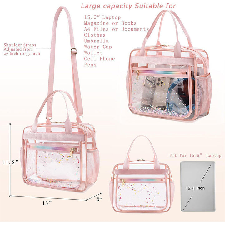 Transparent Multifunctional Handbag Kalsten