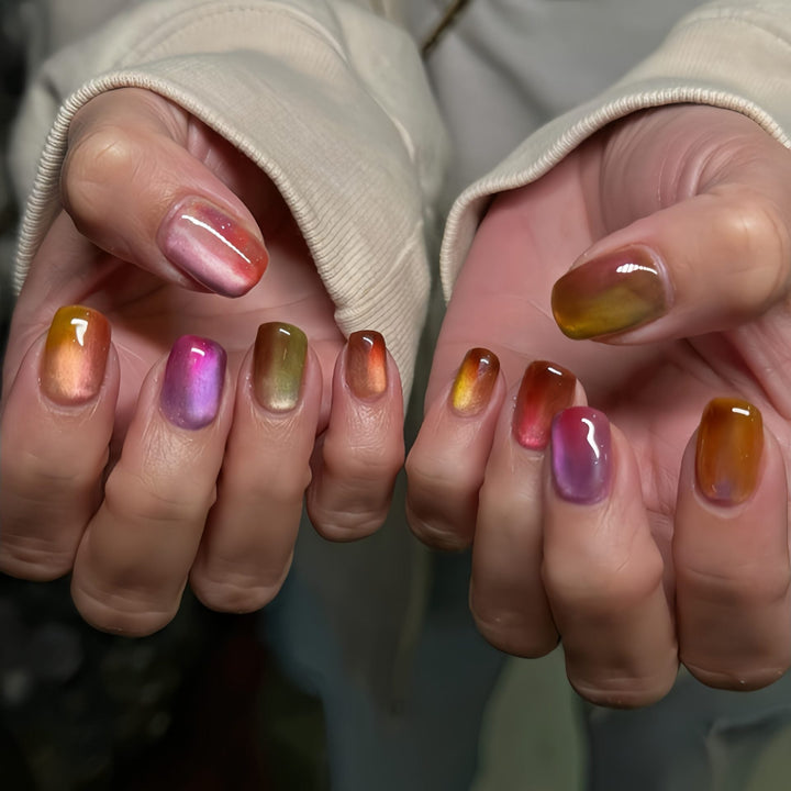 Gradient Ombre Press-On Nail Collection Kalsten