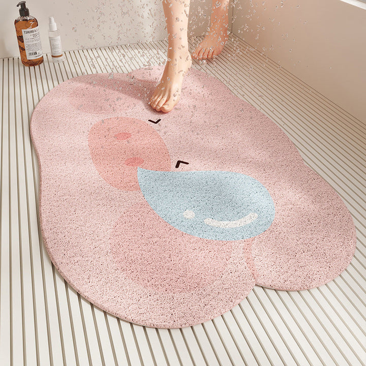 Playful Pet-Themed Bath Mat Kalsten