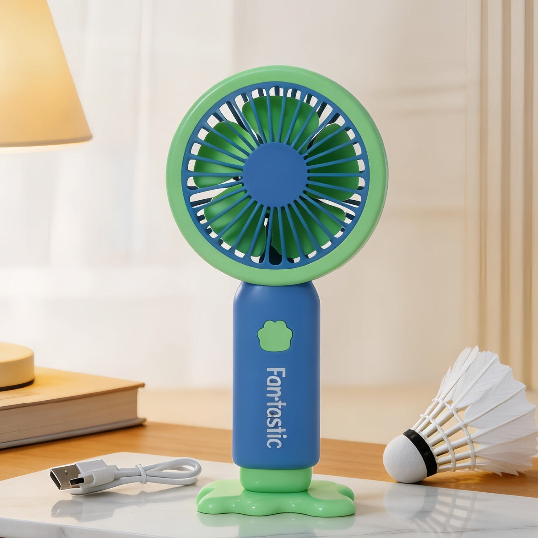 Women's portable handheld fan with splashy animal design Kalsten