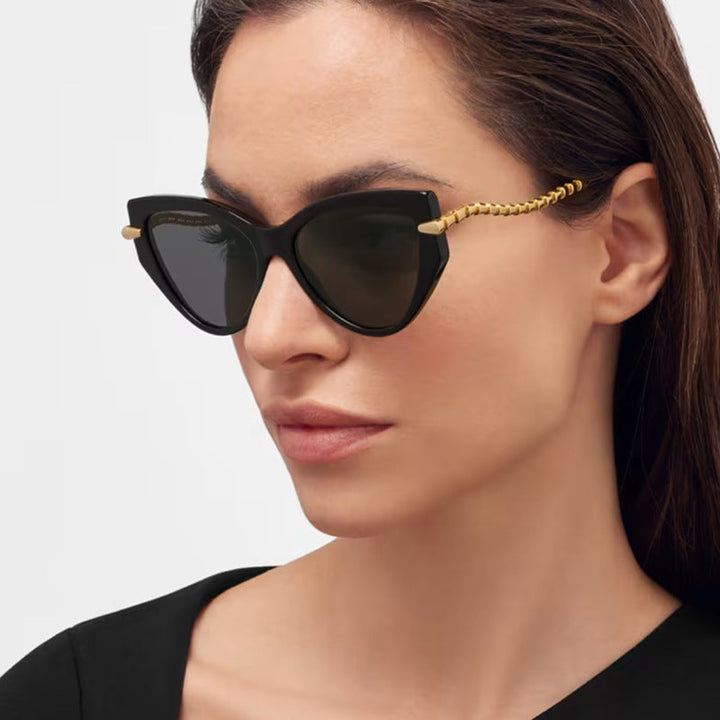 Ladies Cat-Eye Sunglasses with elegant metal frame and fashionable accents Kalsten