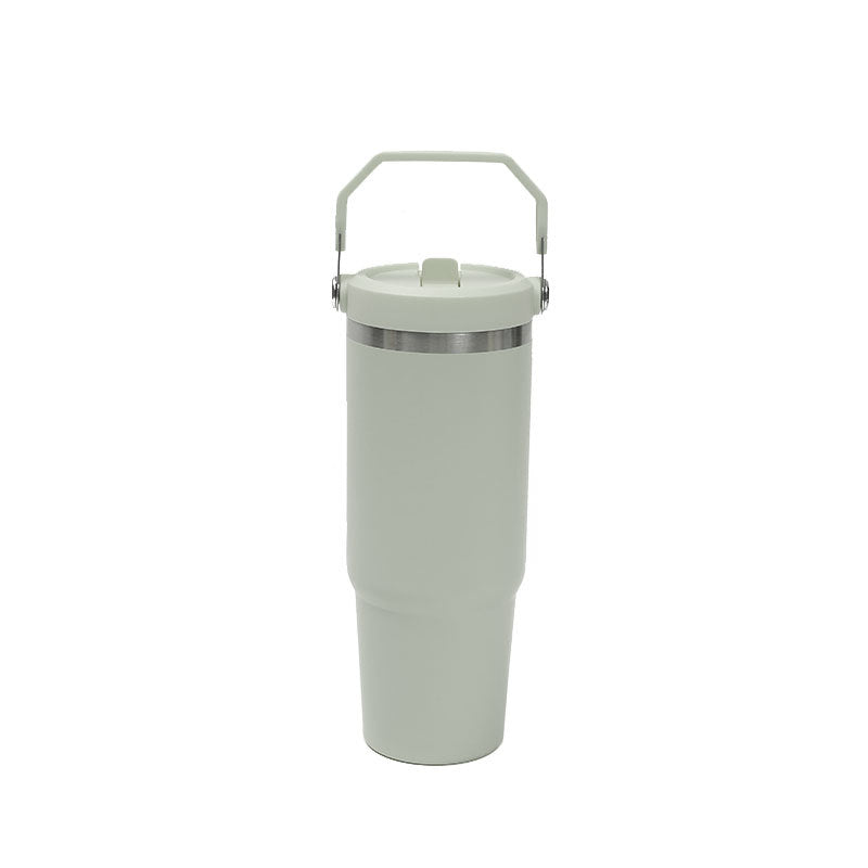 Unisex insulated cup with stable handling and practical folding device Kalsten
