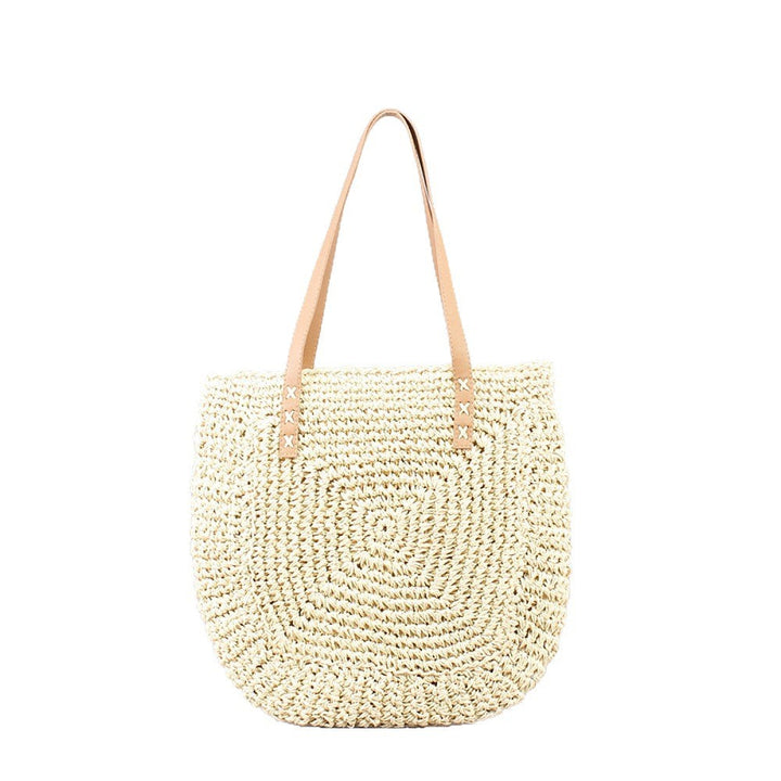 Large Braided Shopper Made of Natural Material Kalsten