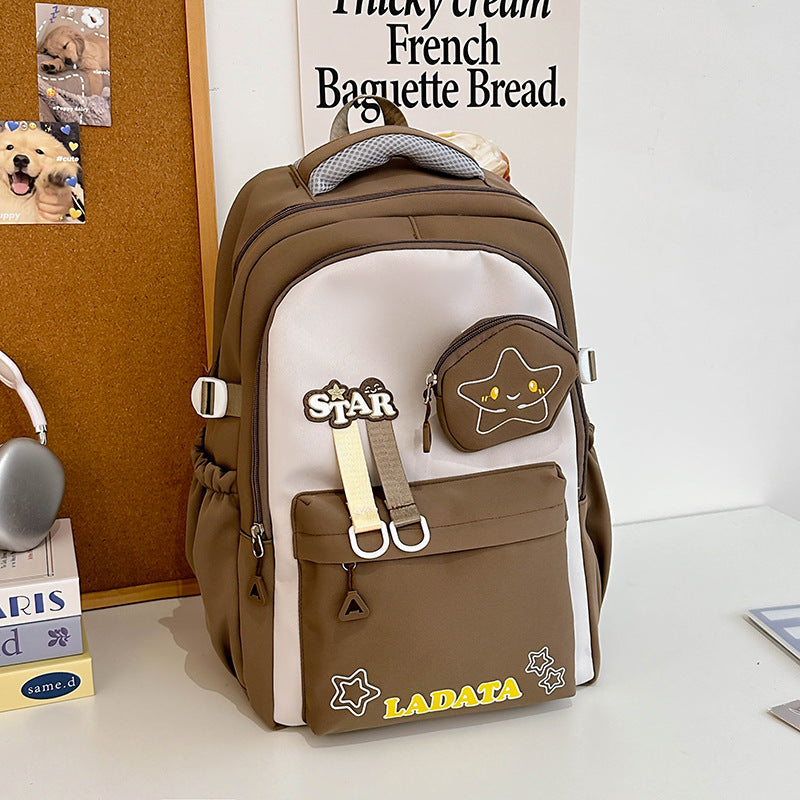 Cute Character Design School Backpack