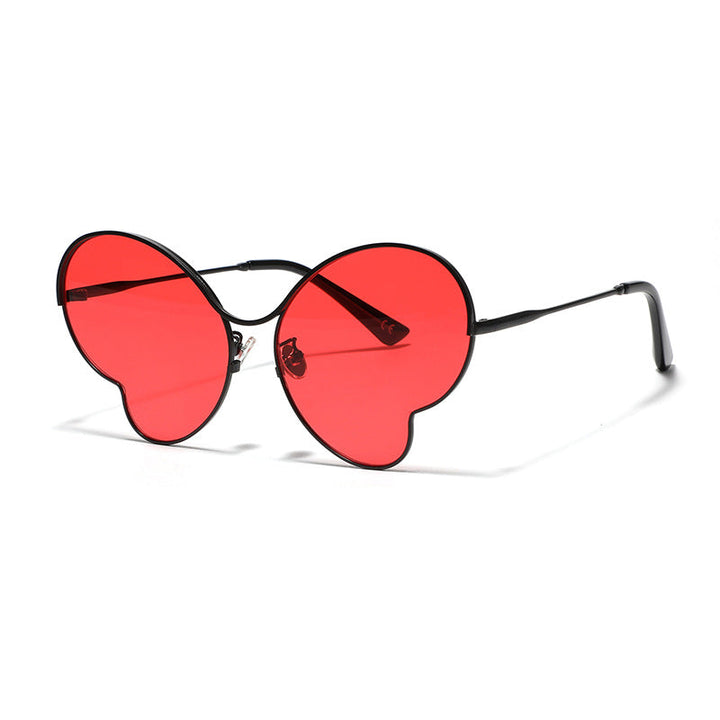 Women extravagantly designed butterfly sunglasses Kalsten