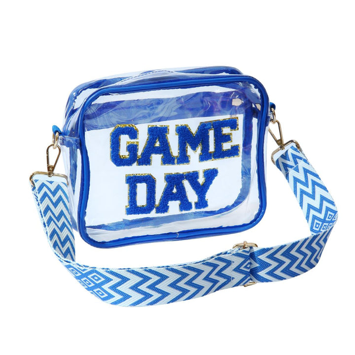 Transparent crossbody bag with stylish Game Day print Kalsten