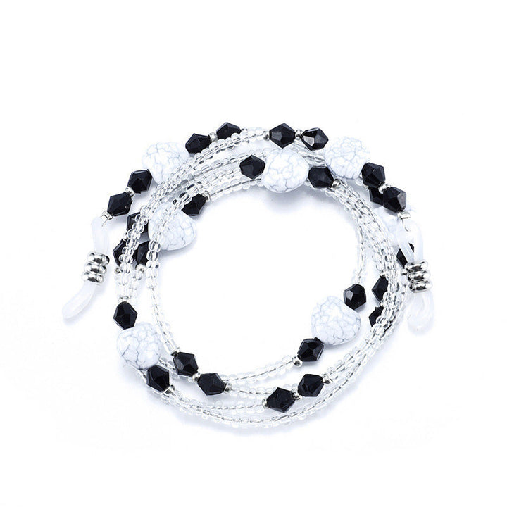 Elegant Beaded Eyewear Chain Kalsten