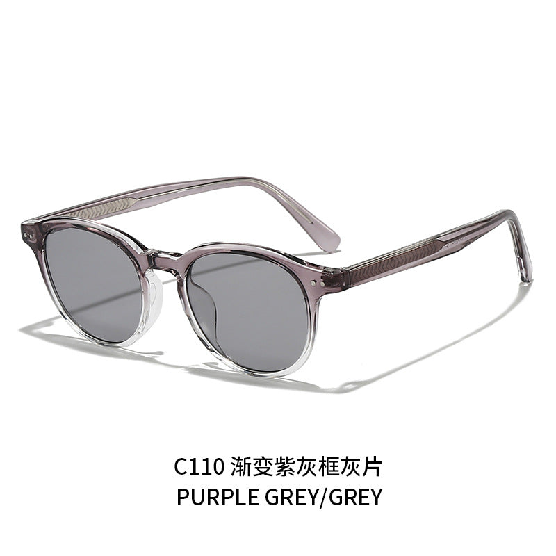 Women's round fashionable sunglasses with UV protection Kalsten