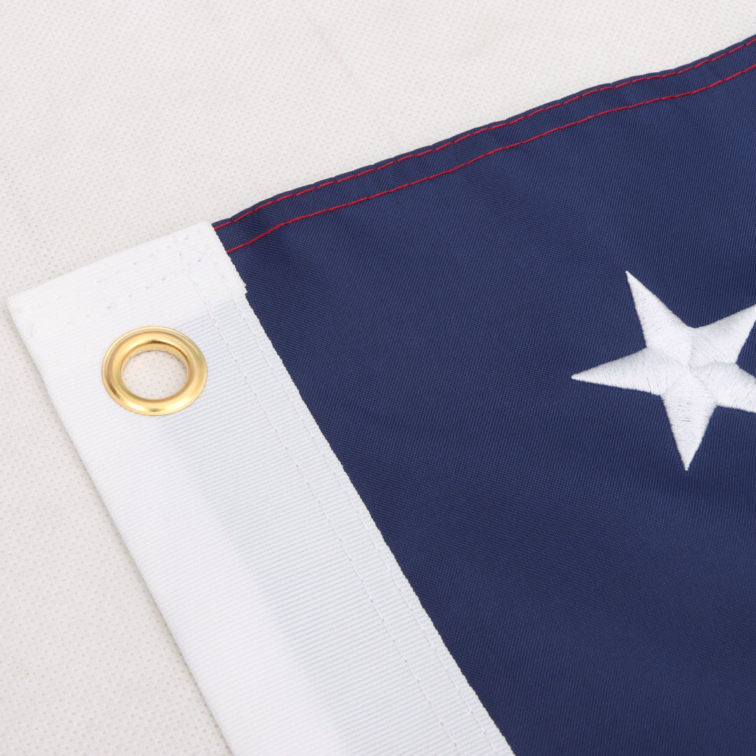 Unisex nan waterproof outdoor decoration flag with fifty stars motif and reinforced eyelets Kalsten