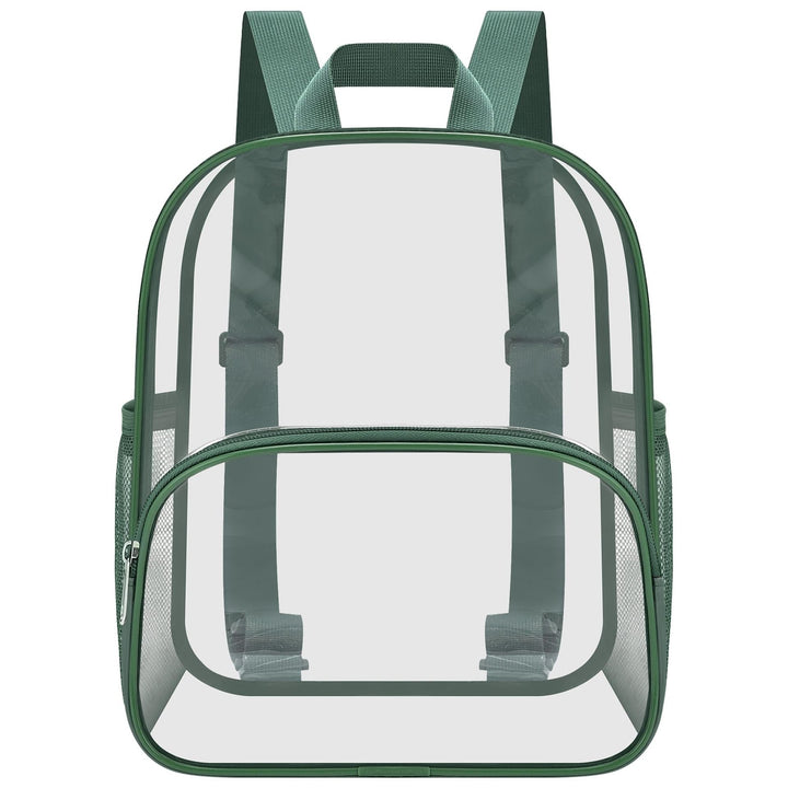 Unisex transparent everyday backpack with reinforced bottom and breathable straps Kalsten