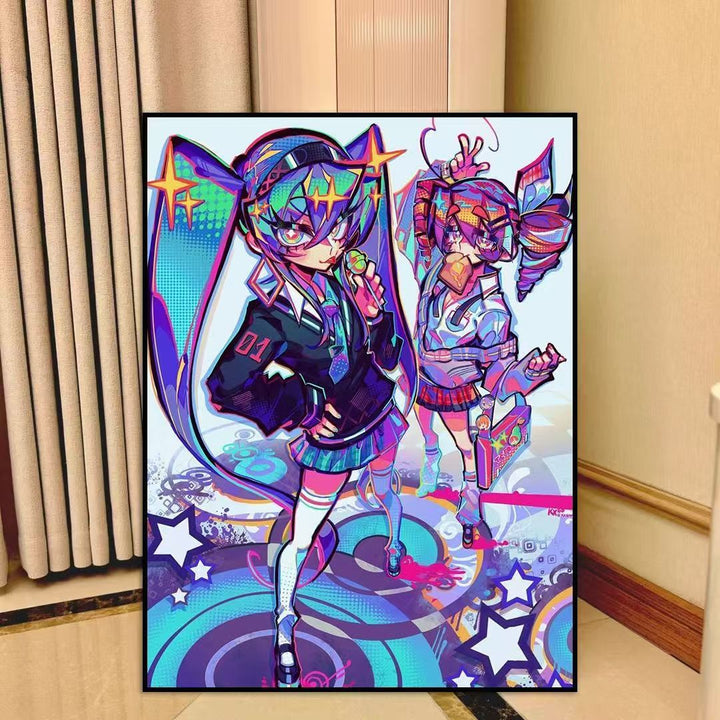 Anime-Inspired Canvas Wall Art Kalsten