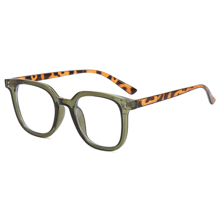 Ladies square designer glasses with thick frame and elegant profile Kalsten