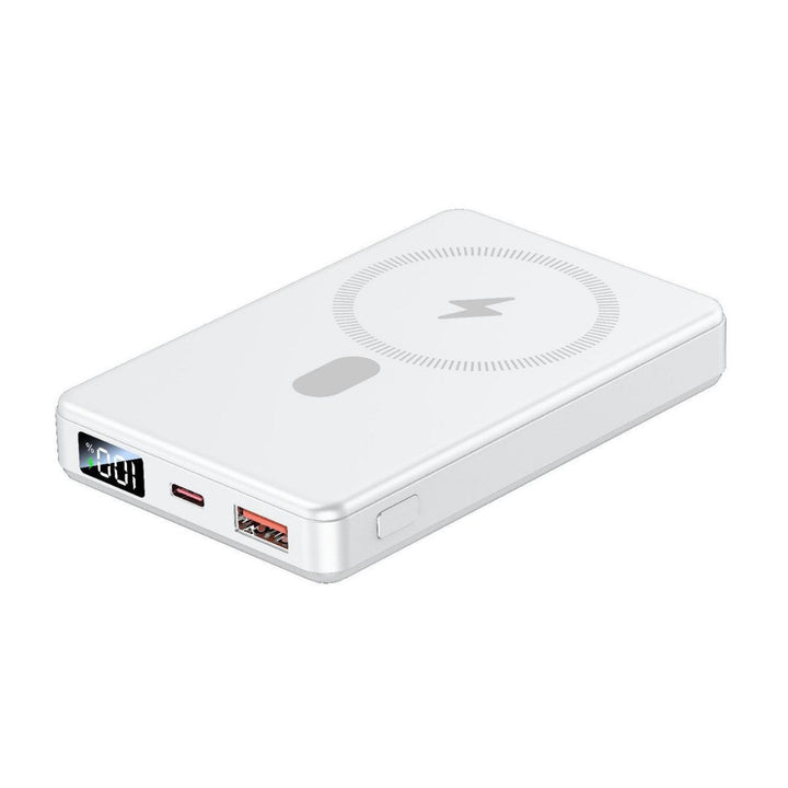 Portable power bank with state-of-the-art induction charging and digital display Kalsten