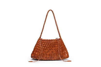 Textured Woven Slouchy Shoulder Bag Acalora
