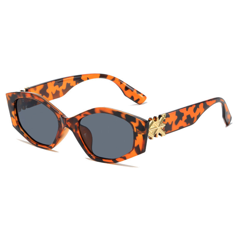 Women's geometric sunglasses with luxurious detail Kalsten