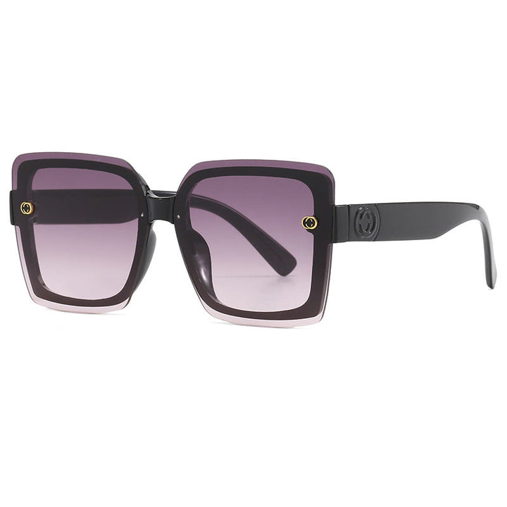 Women's oversized square sunglasses with elegant frame Kalsten