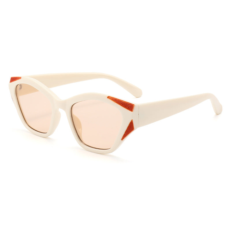 Women's fashionable oversized sunglasses with glittering accents Kalsten