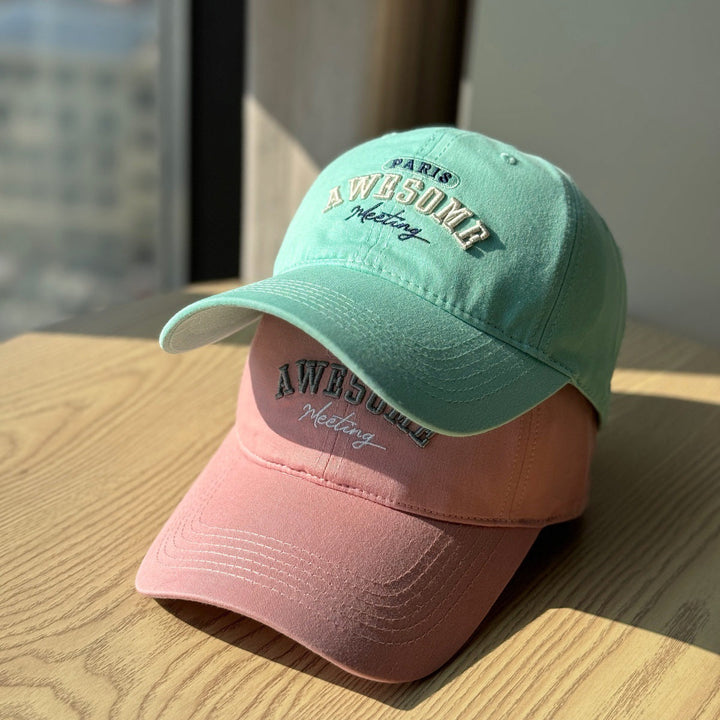 Women's Vintage-Inspired Adjustable Baseball Cap Kalsten