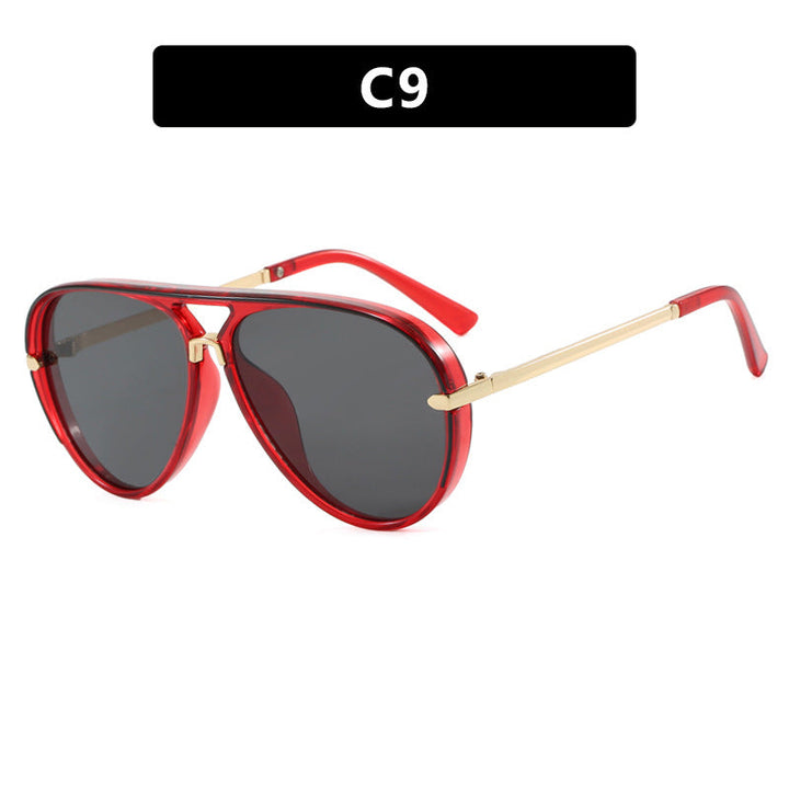 Women's fashion pilot sunglasses with elegant metal accents Kalsten