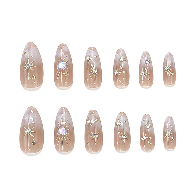 Decorative Press-On Nail Art Set Kalsten