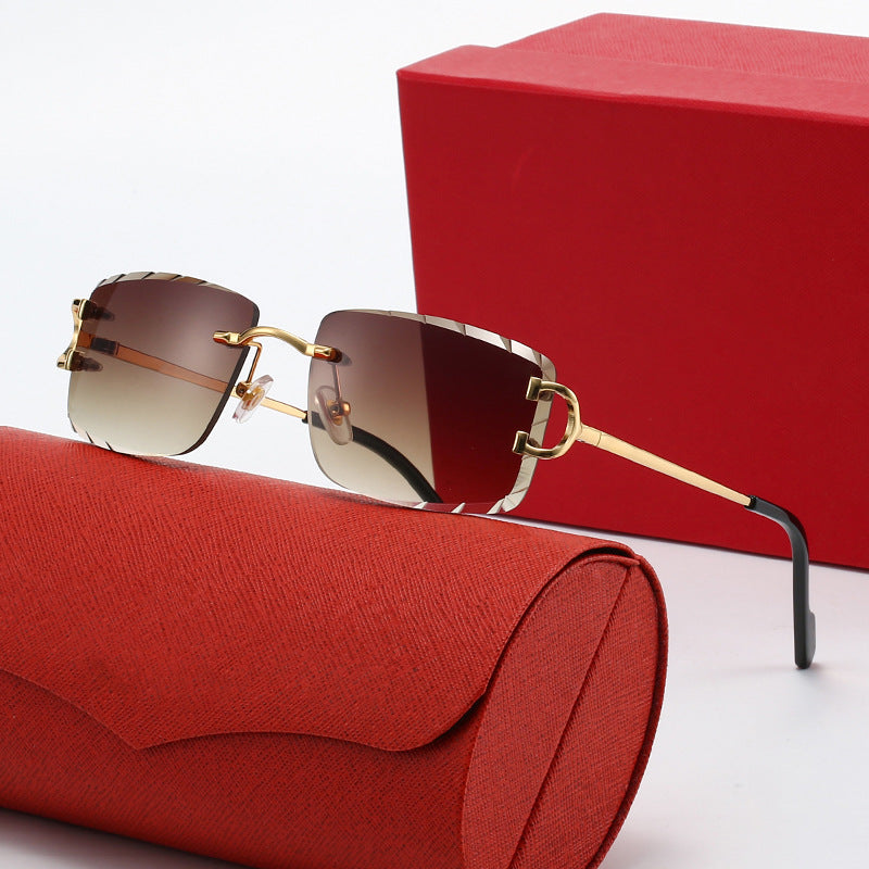 Ladies elegant half-frame corrective glasses Kalsten
