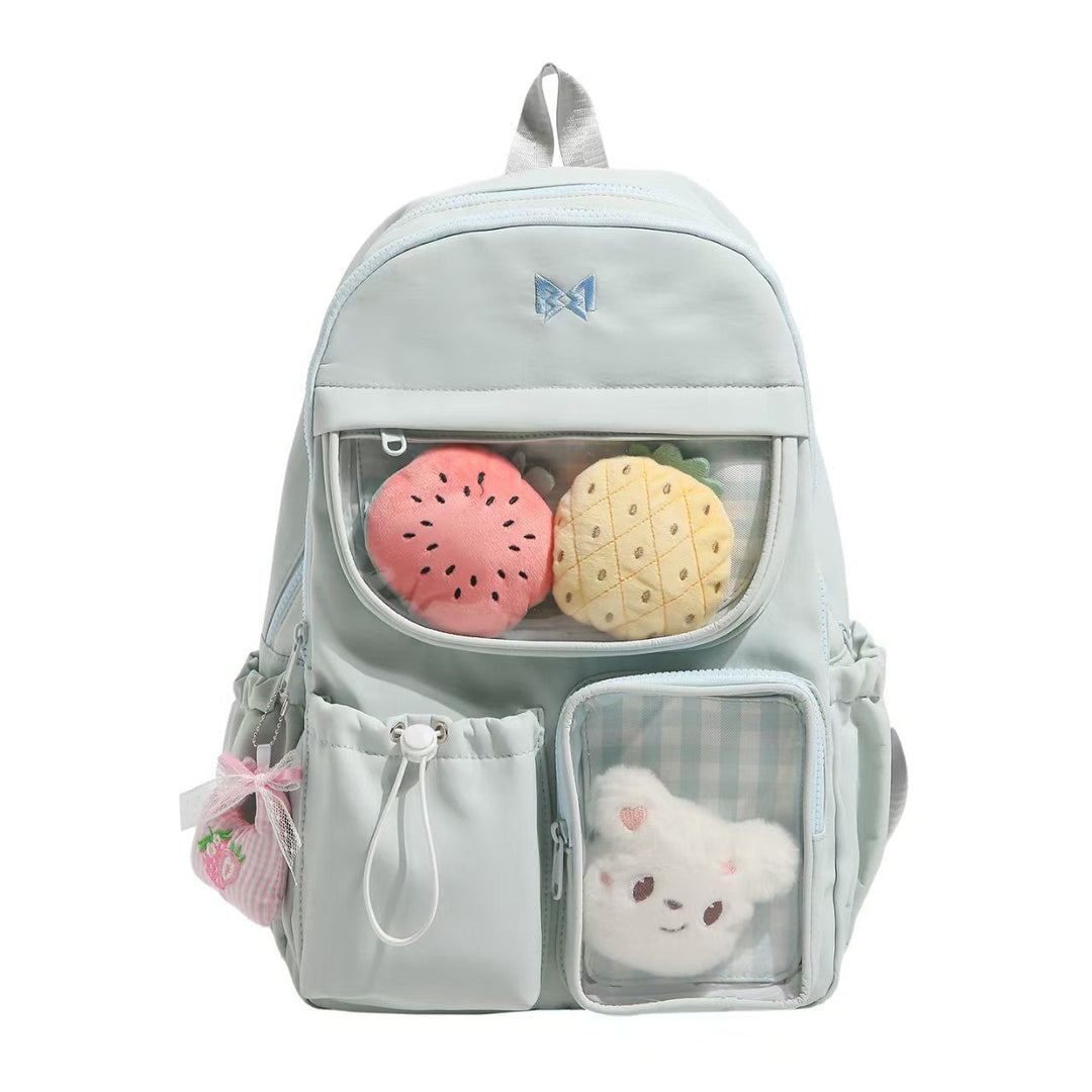 Clear Front Pocket Backpack Kalsten