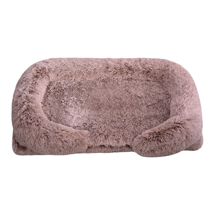 Plush Orthopedic  Cradle  Dog Bed
