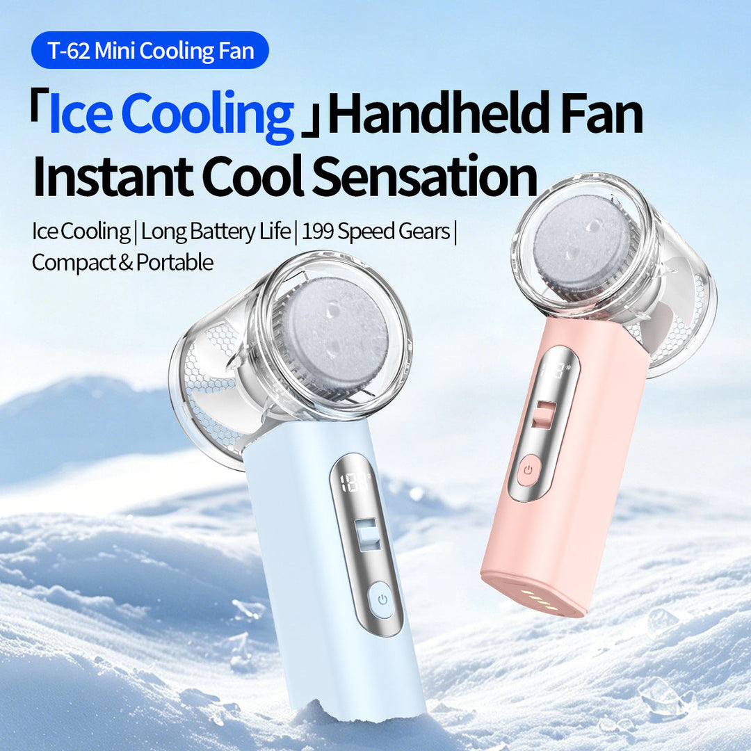 Women's Portable Mini Wind Cooler with HD Display Kalsten