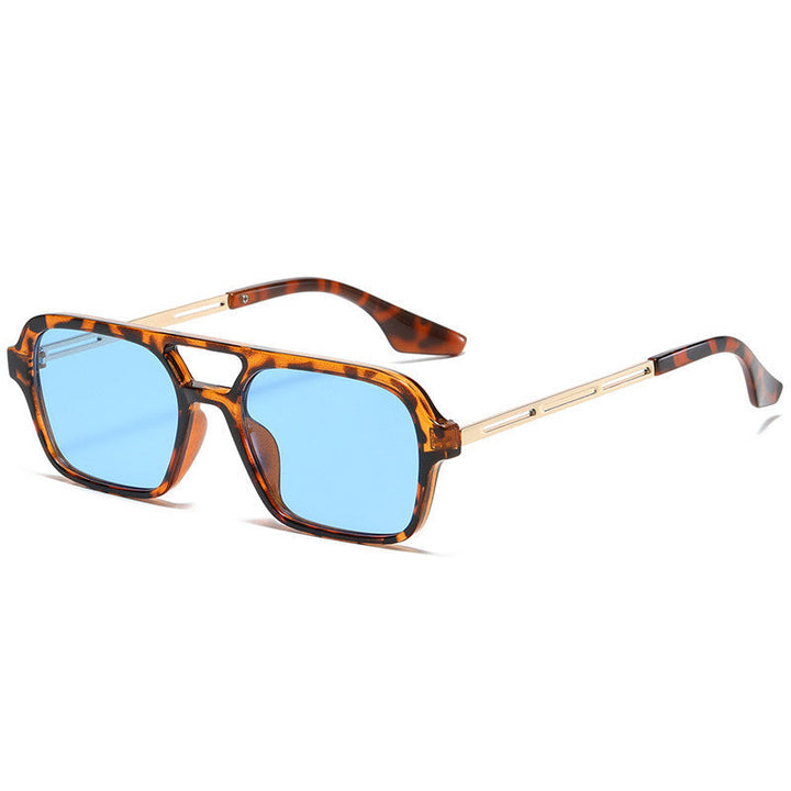 Women's Designer Sunglasses with Elegant Transparent Frame and Yellow Lenses Kalsten