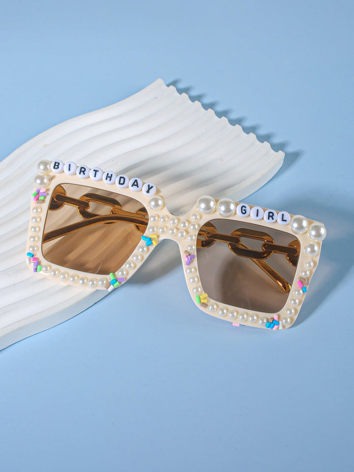 Decorative Birthday-Themed Fashion Sunglasses Kalsten