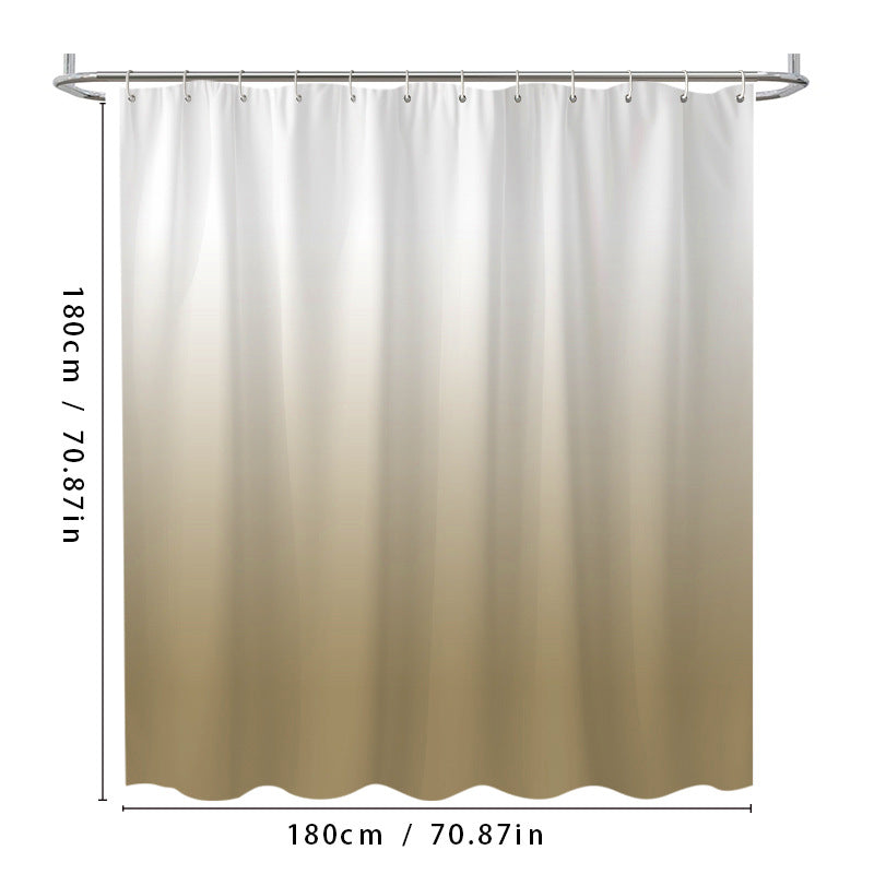 Elegant Textured Shower Curtain Kalsten