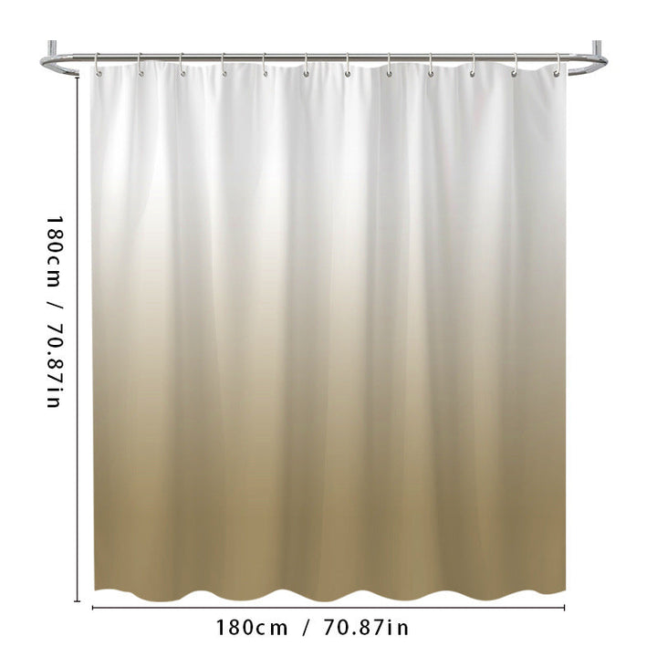 Elegant Textured Shower Curtain Kalsten
